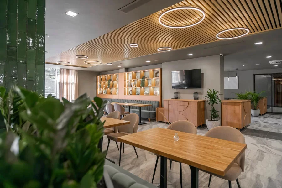 Ресторан на территории отеля